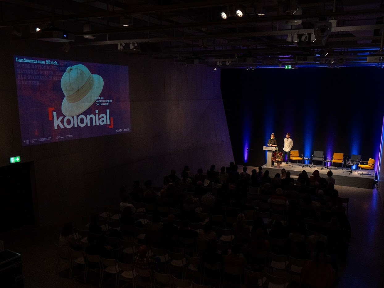 Podiumsdiskussion Landesmuseum hall